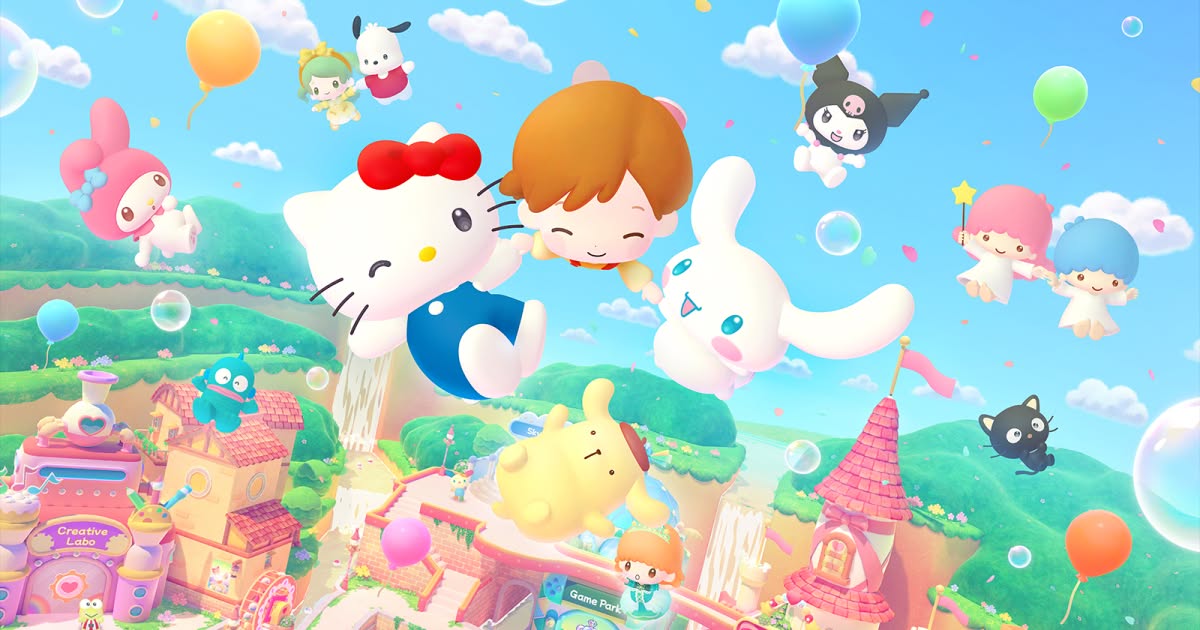 Portada de Hello Kitty Party Land