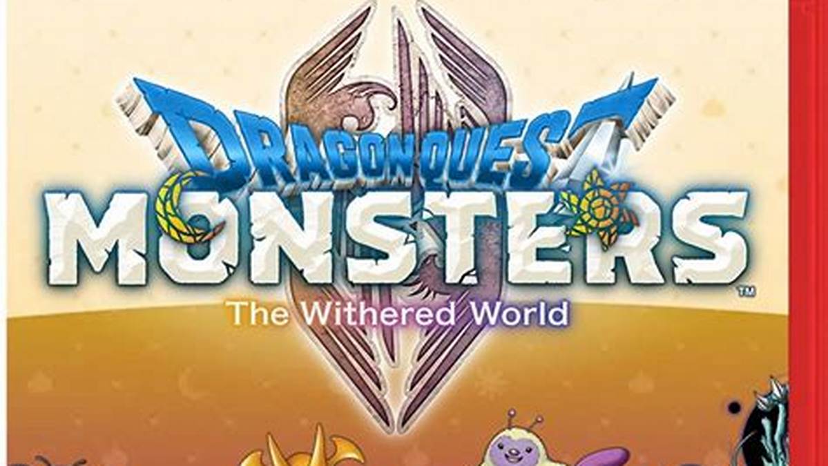 Portada de DRAGON QUEST MONSTERS: The Withered World